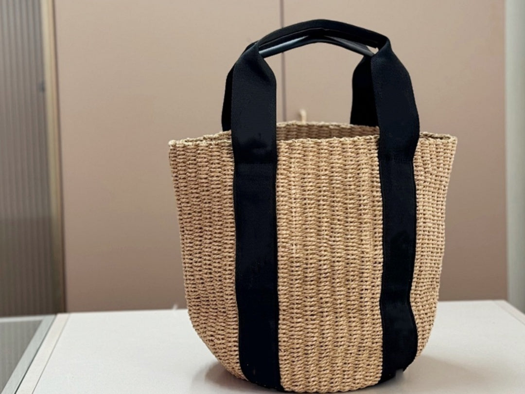 E7114#Fashion Straw Bag