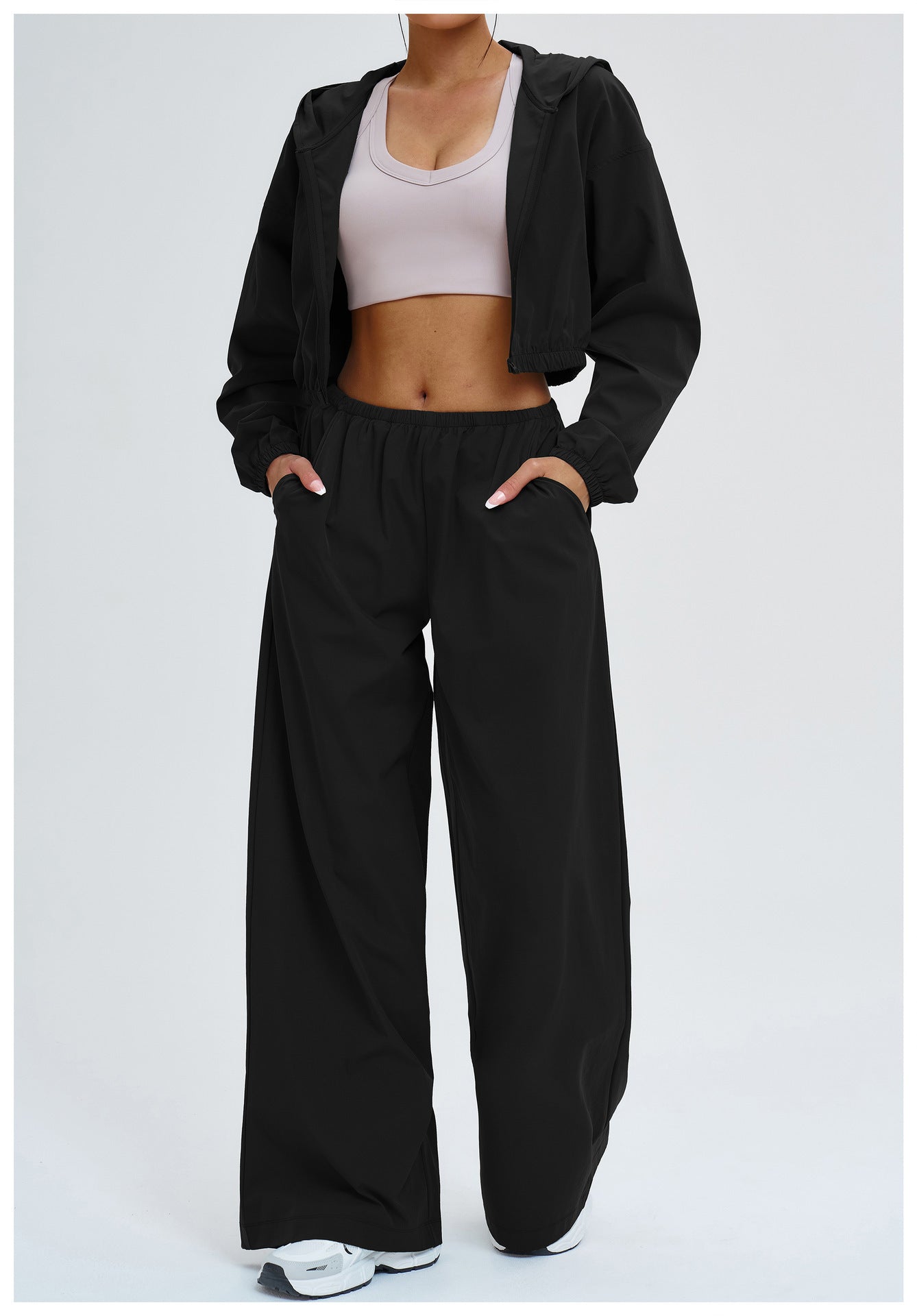 1765# A 3D SIlver  Women Hooded Jackets Or Pants