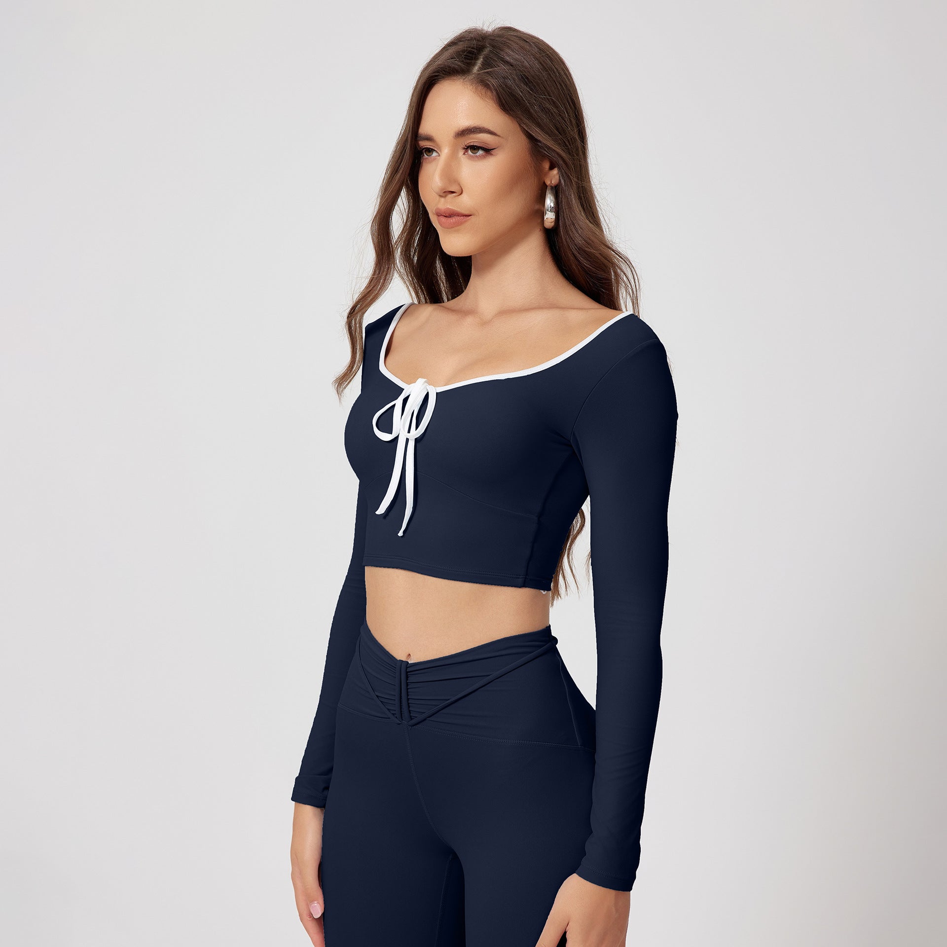 795# A Women Yoga Shirts Pants Set