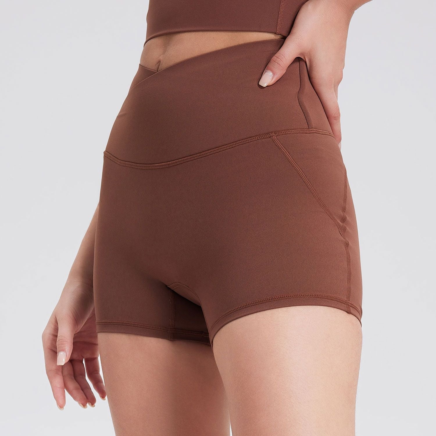 L2297#  Women Yoga Shorts