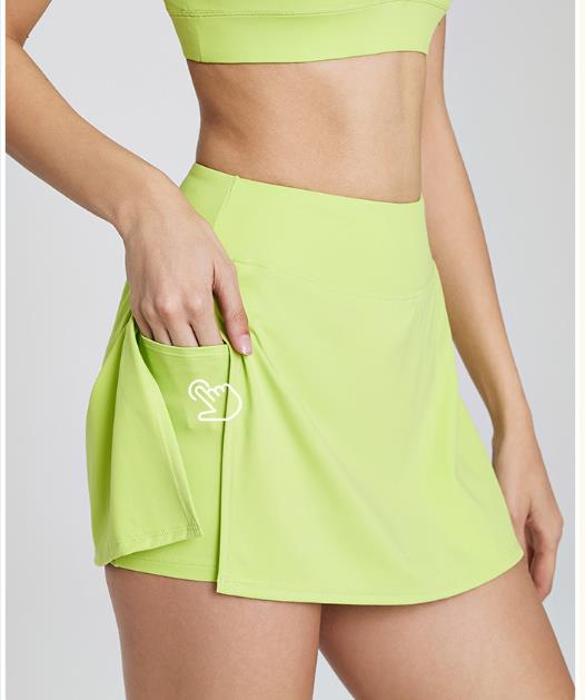 L2731#  Women Yoga Skirts