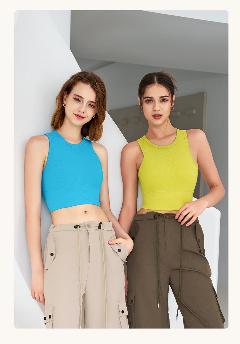 L4464# Women Yoga Vest