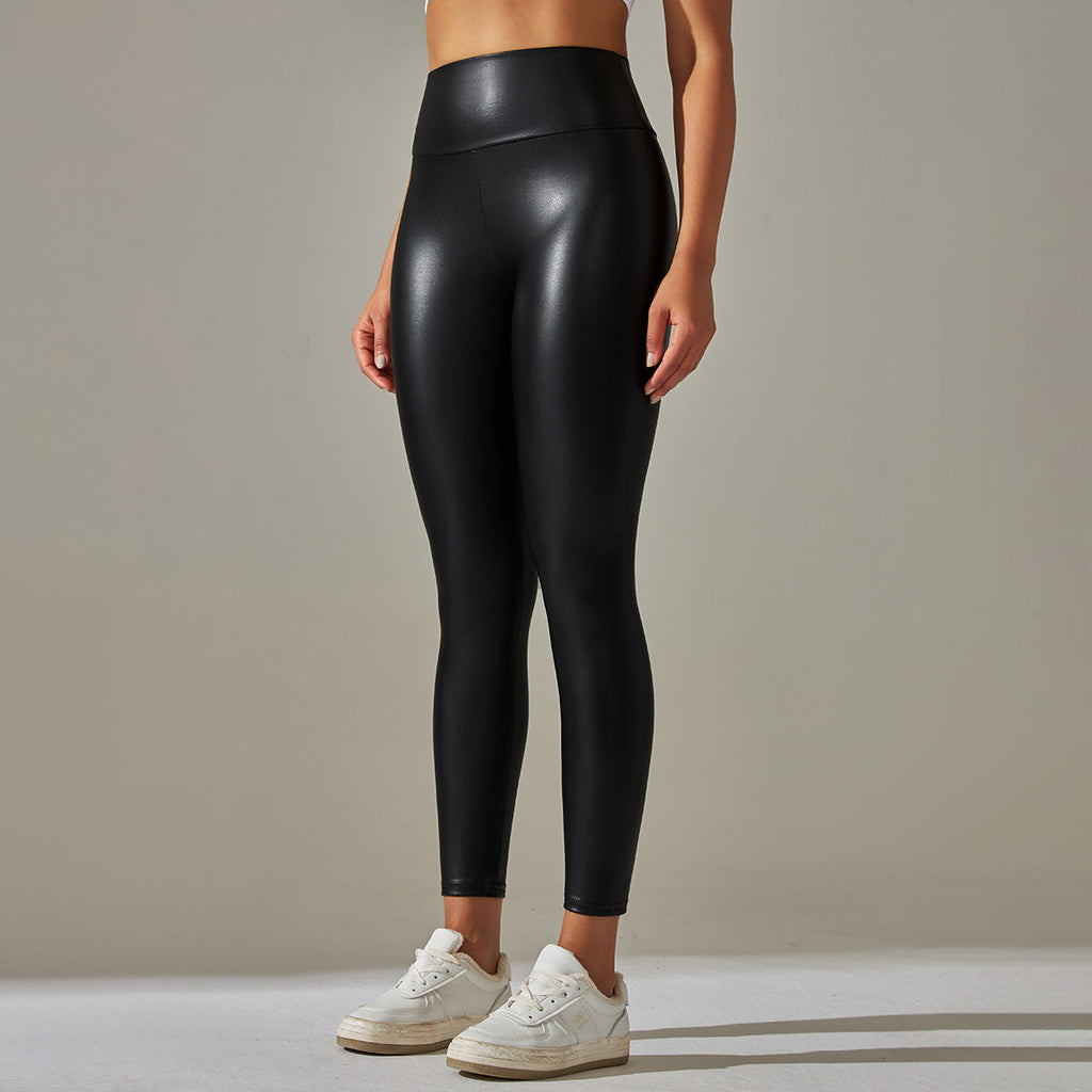 1821# Women Faux Leather Leggings