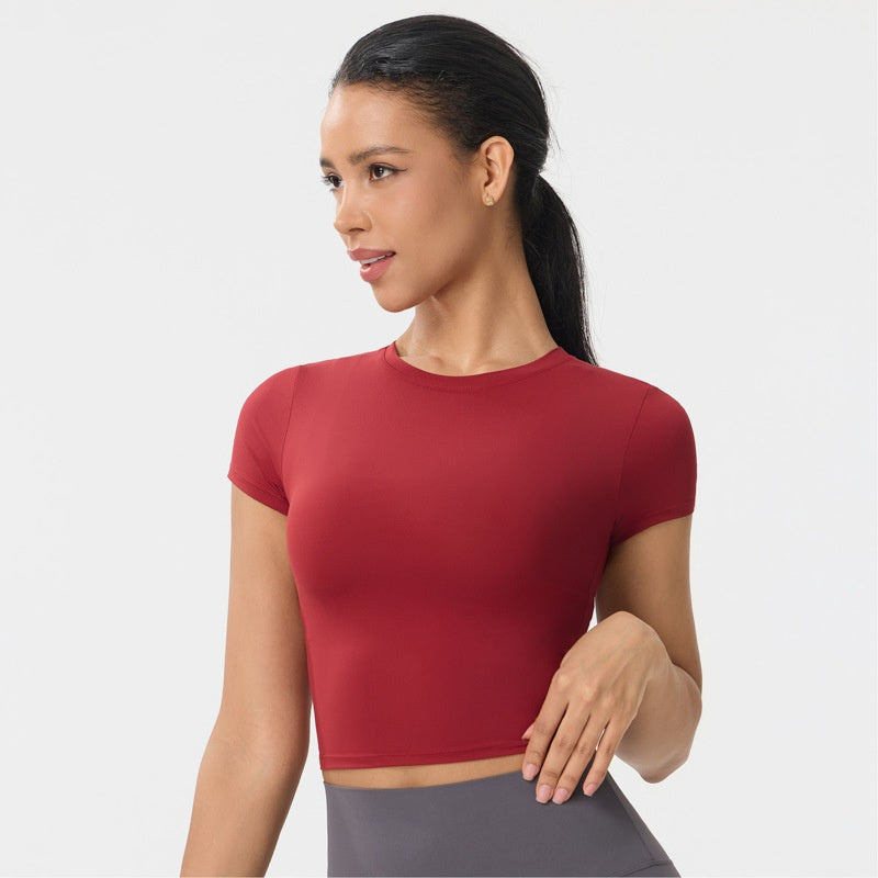 2432# A Women Yoga Shirts