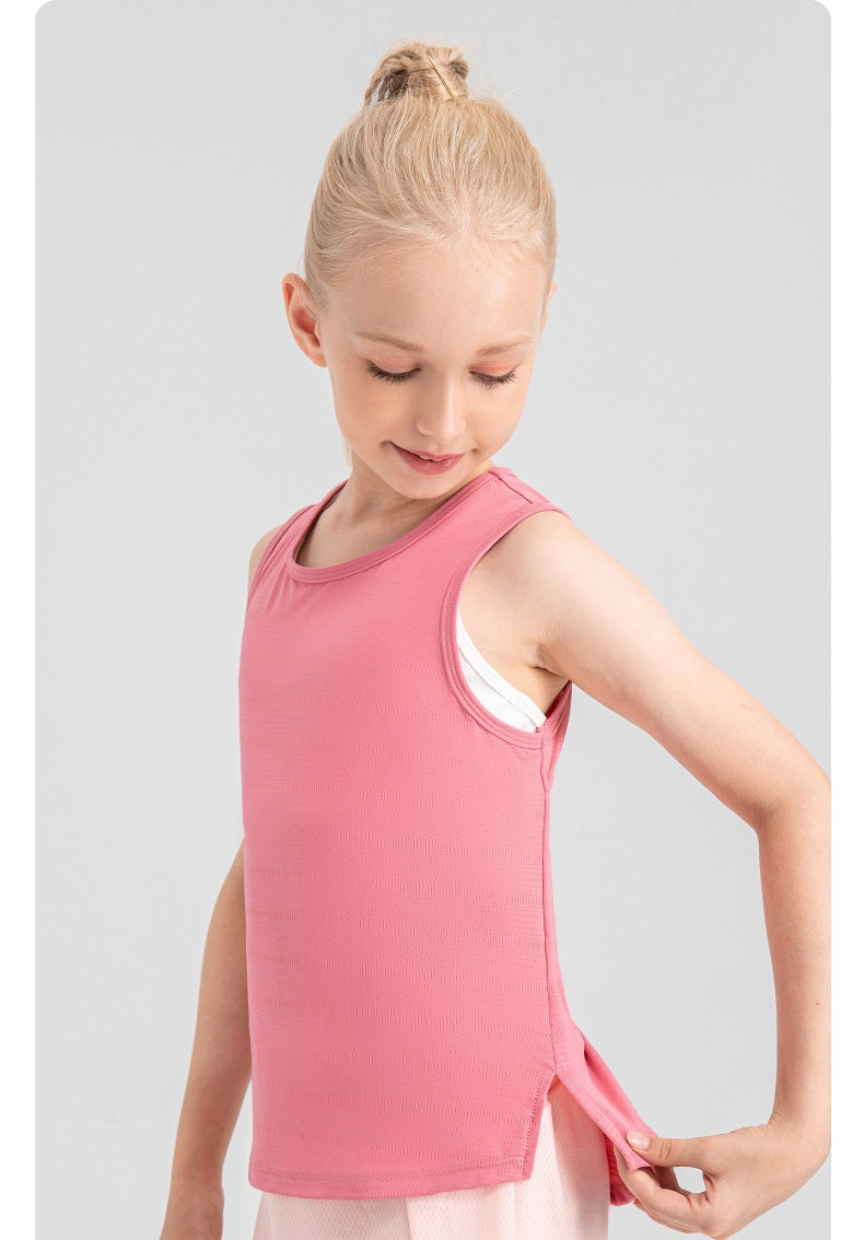 L2829#  Kids Yoga Tank