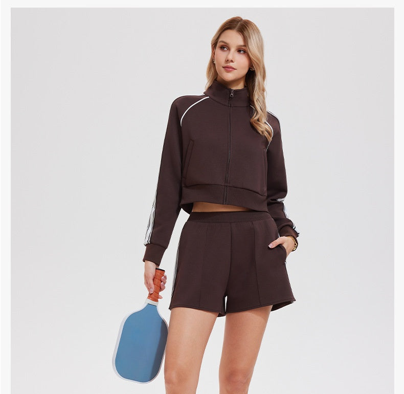 1864# A 3D Silver Women Yoga Jackets Or Pants