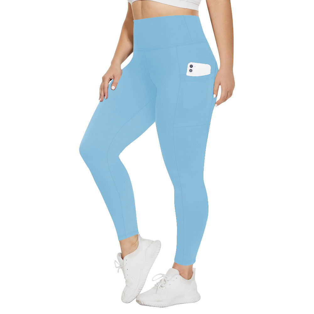 L2844#  Women Large Size Yoga Pants