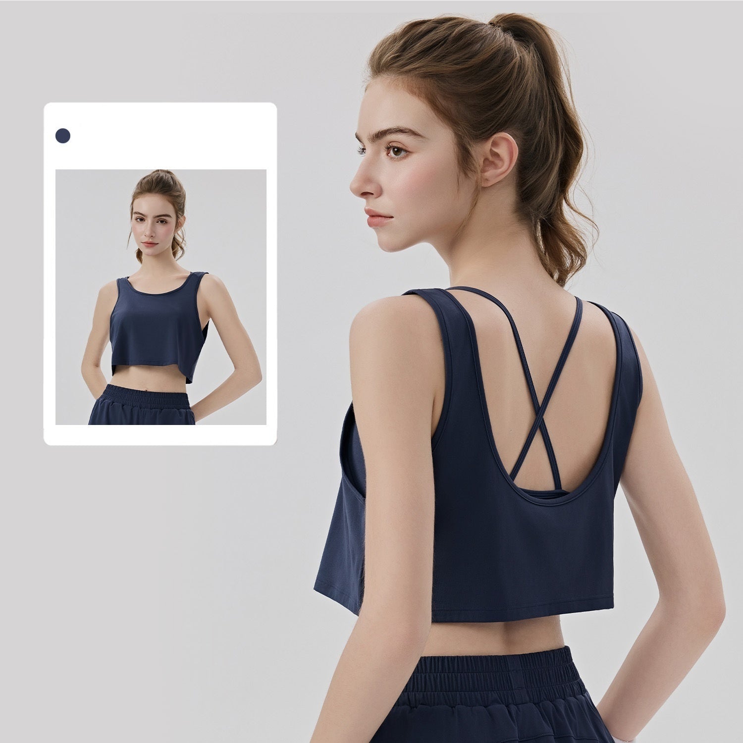 1844# A Women Yoga Bra Tank Or Shorts