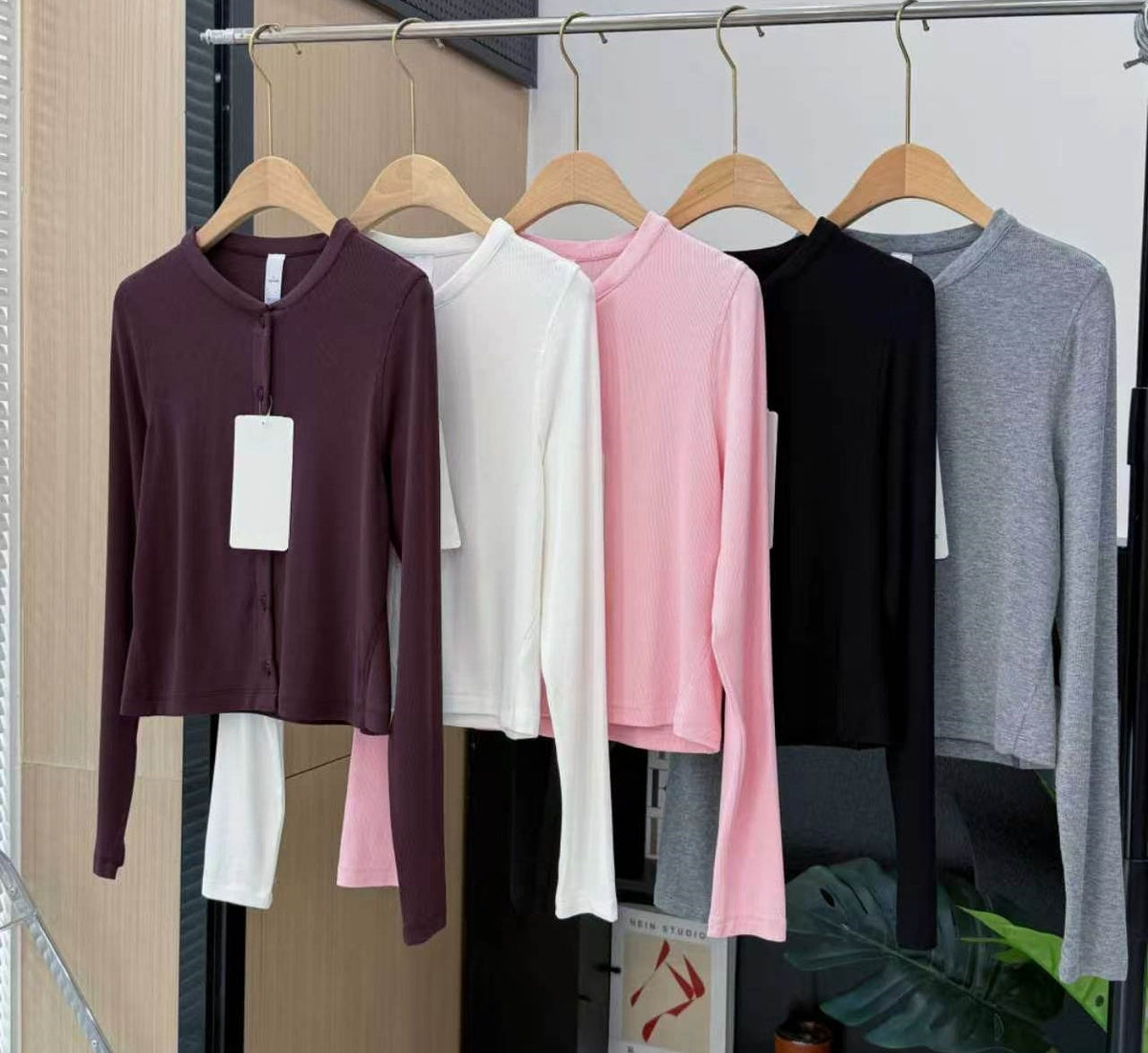 L6558# XY Women long Sleeve Shirts
