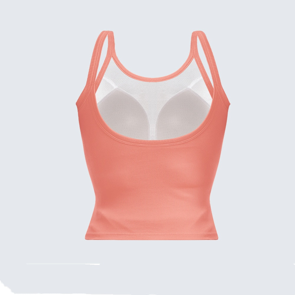 2668#A Women Yoga Vest
