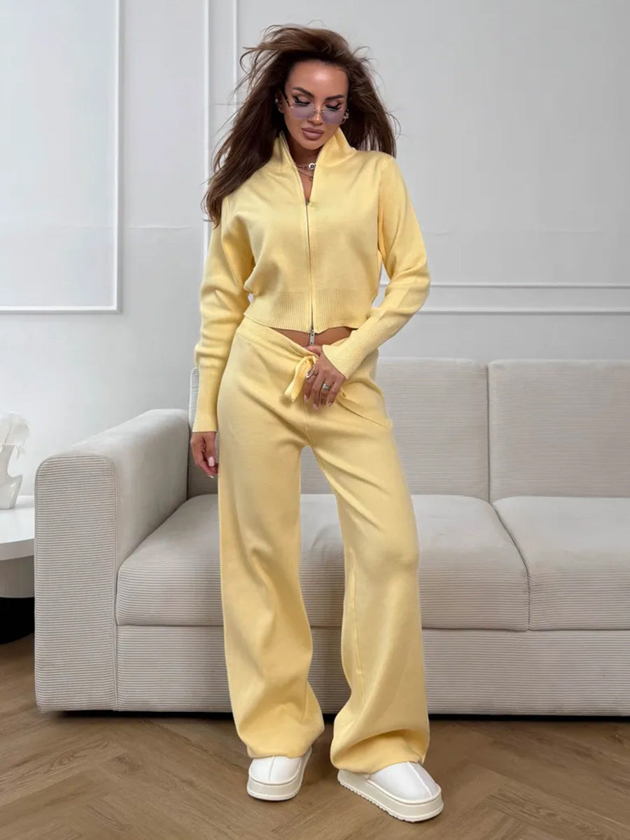 1795# A Women Jacket Pants Set
