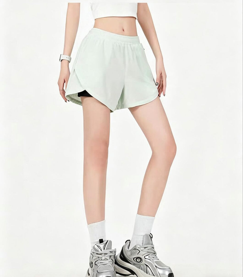 L6400#  Unisex Yoga Shorts
