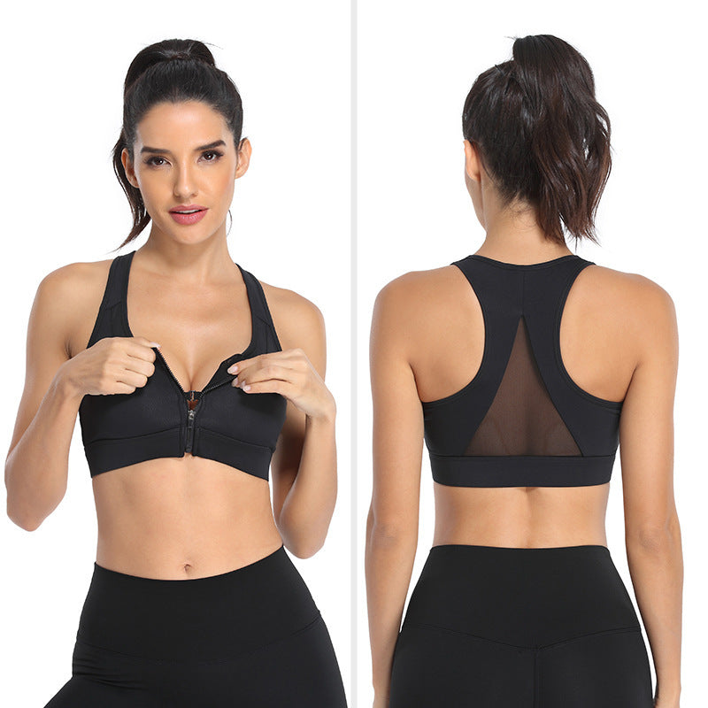 L2369#  Women Front Zipper Bra