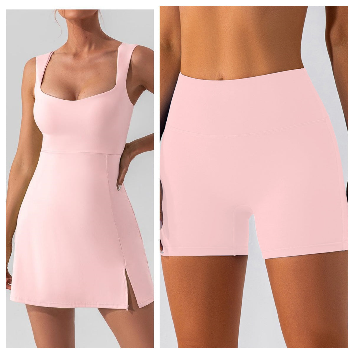 154# AL Tennis Dress And Shorts Set