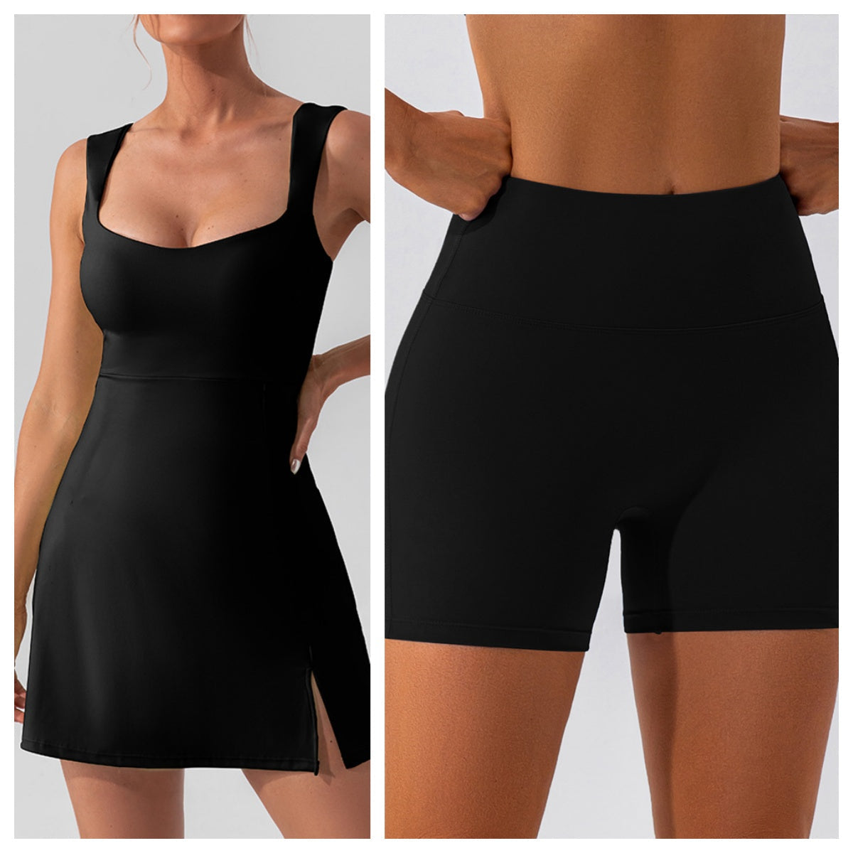 154# AL Tennis Dress And Shorts Set