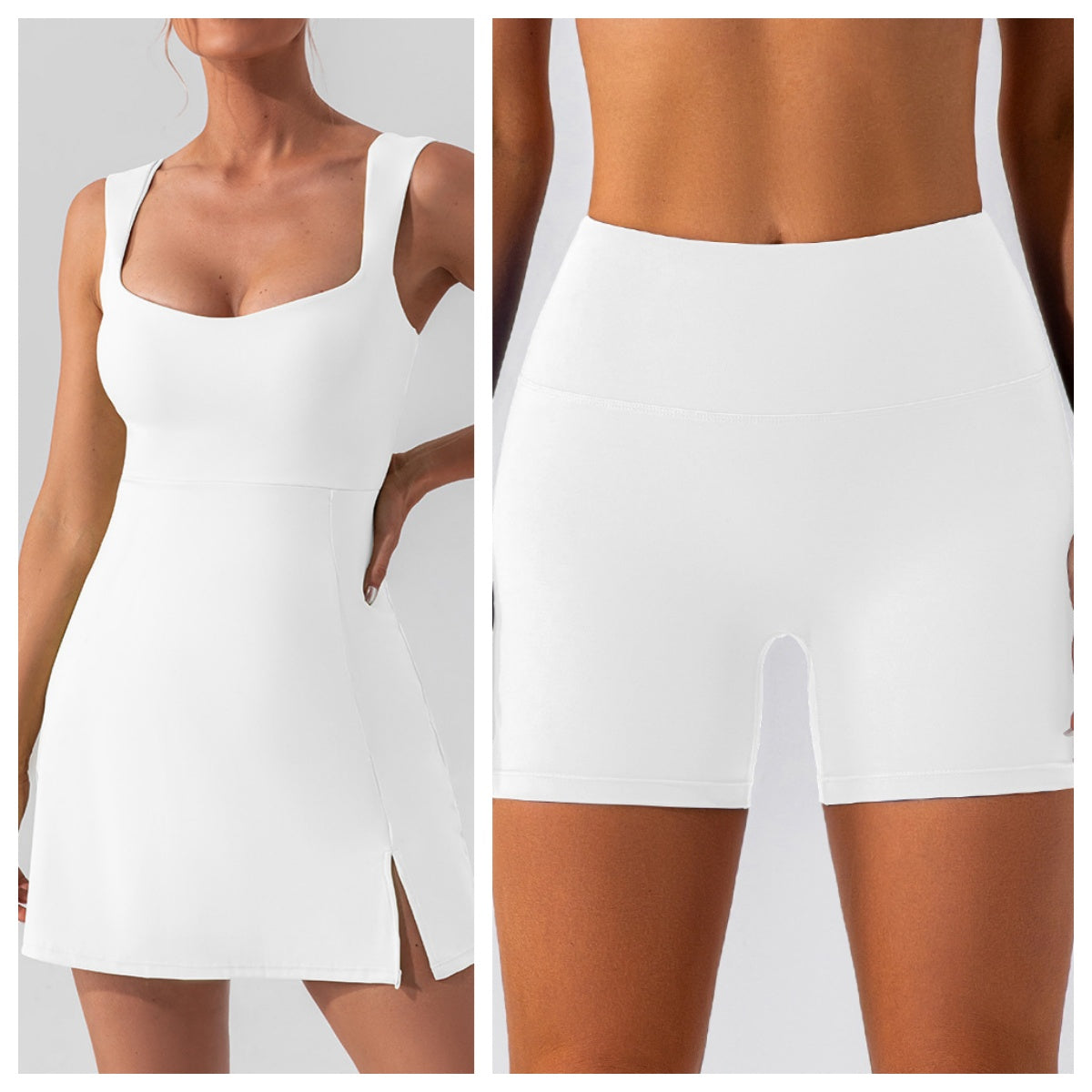 154# AL Tennis Dress And Shorts Set