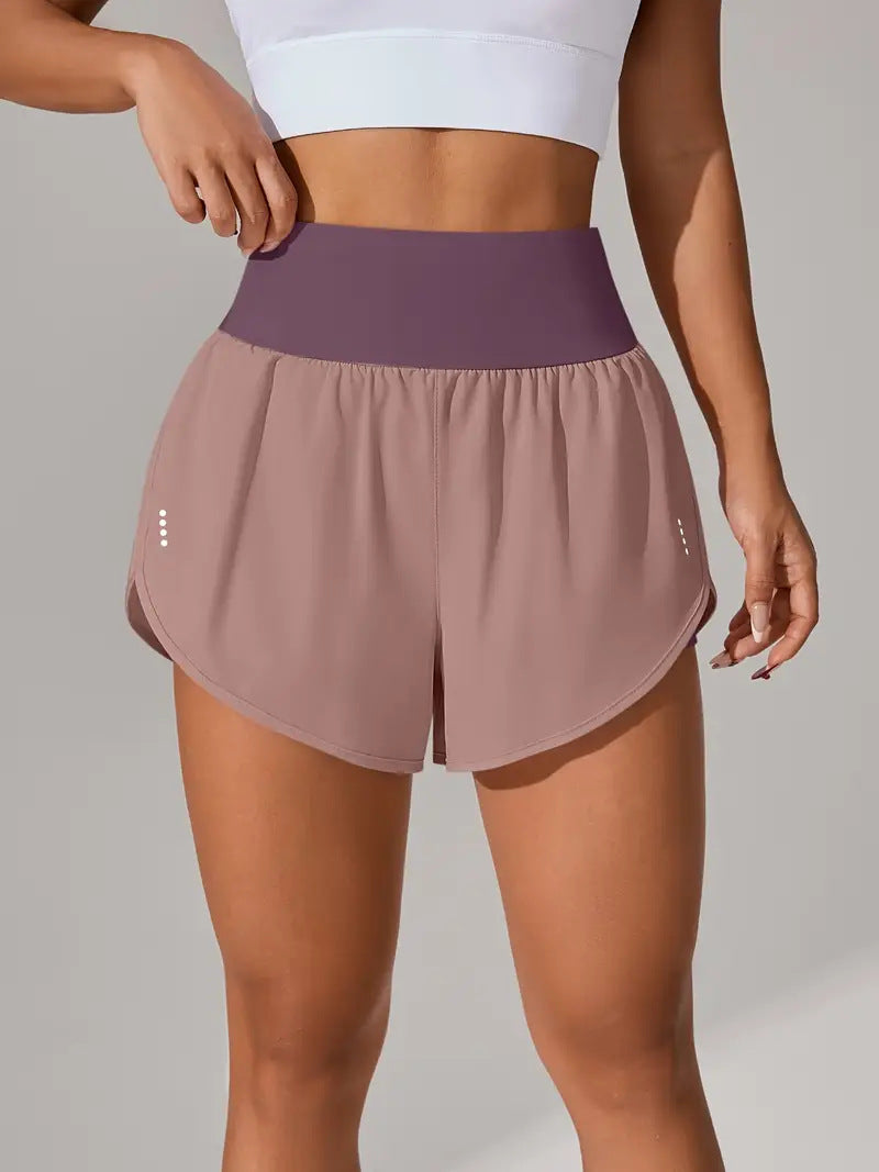 L6433# Women High Waist Shorts