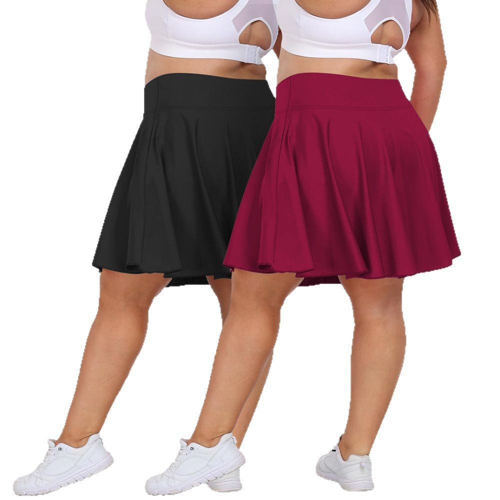 L4484#  Large Size Yoga Skirts