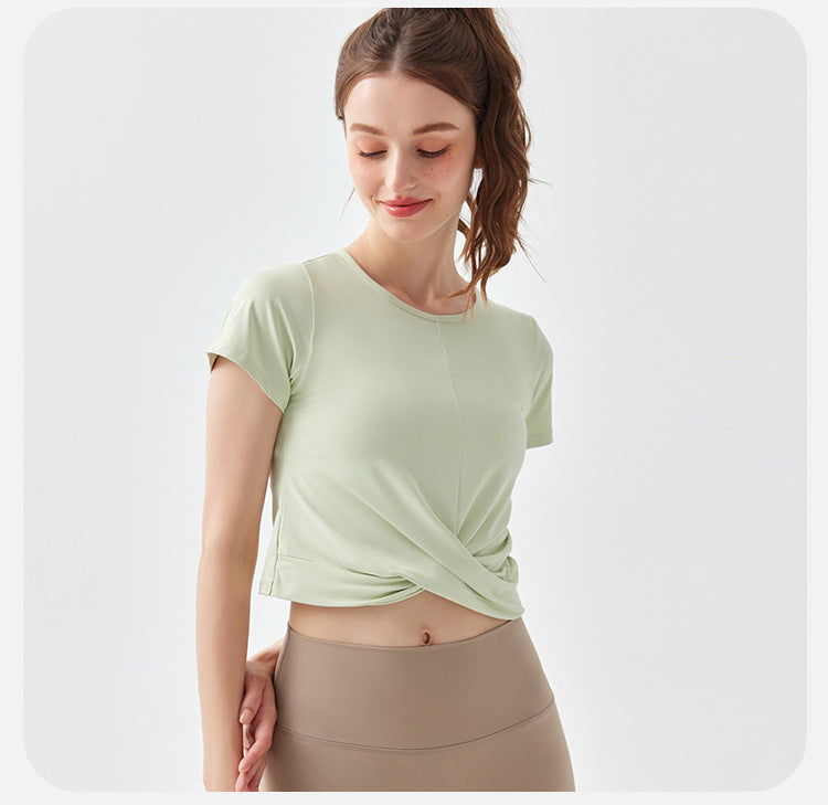 329# AL Women Yoga Shirts