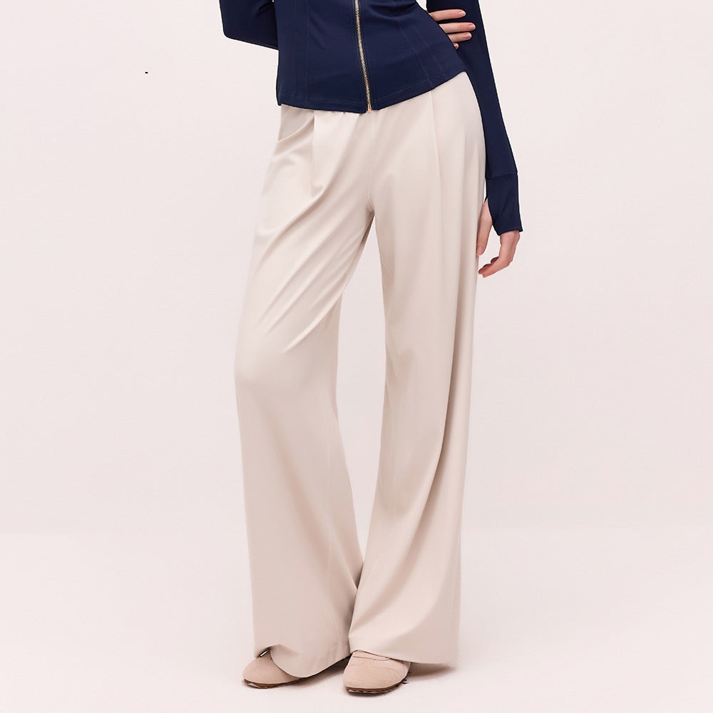 L6464 Women Wide Leg Pants
