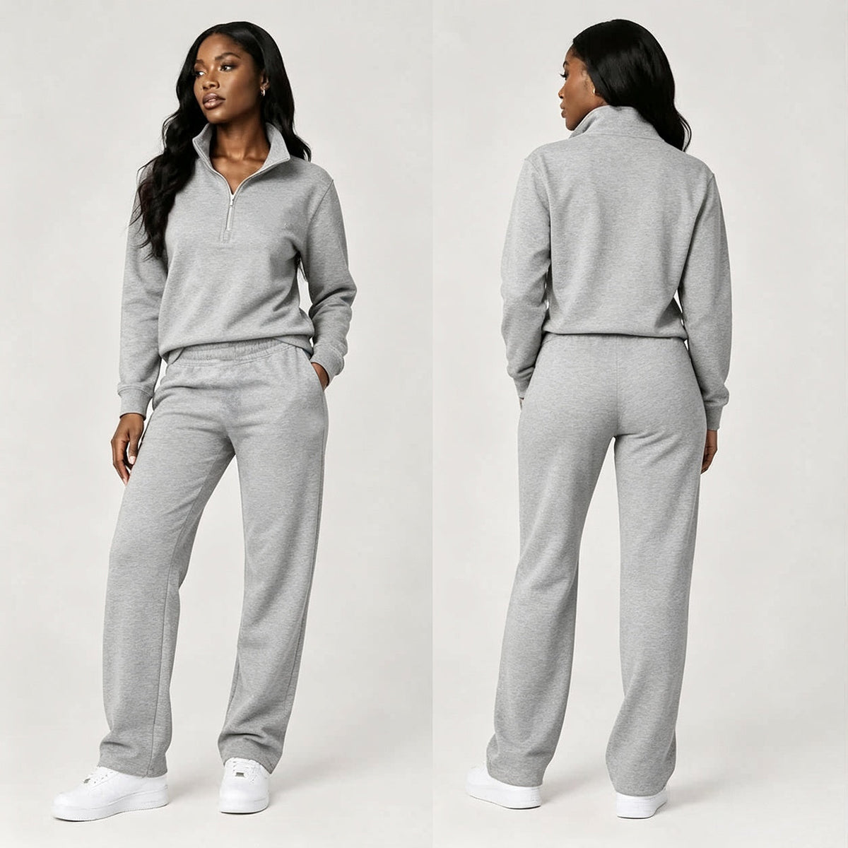 2714# A Women Sweatshirts Pant Set