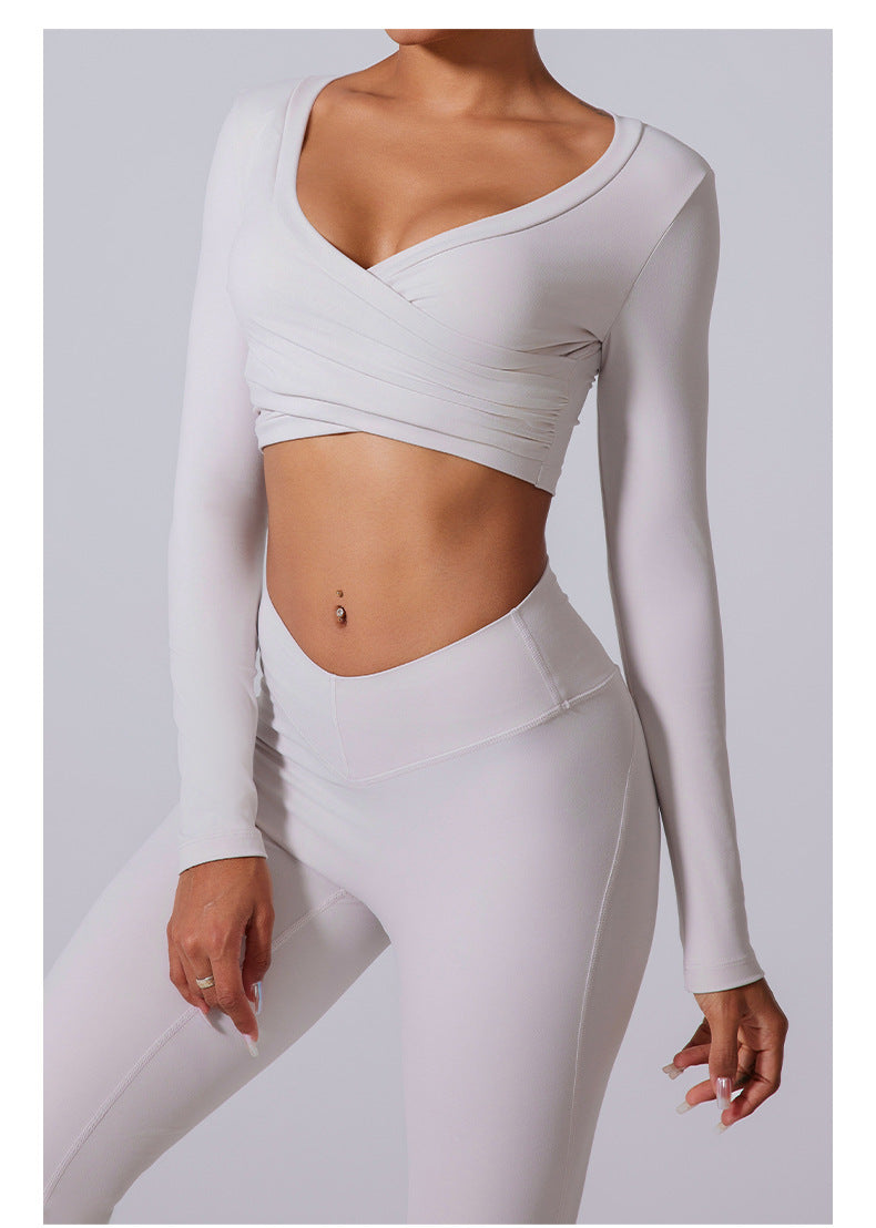 796# A  Women Yoga Shirts Pants Set