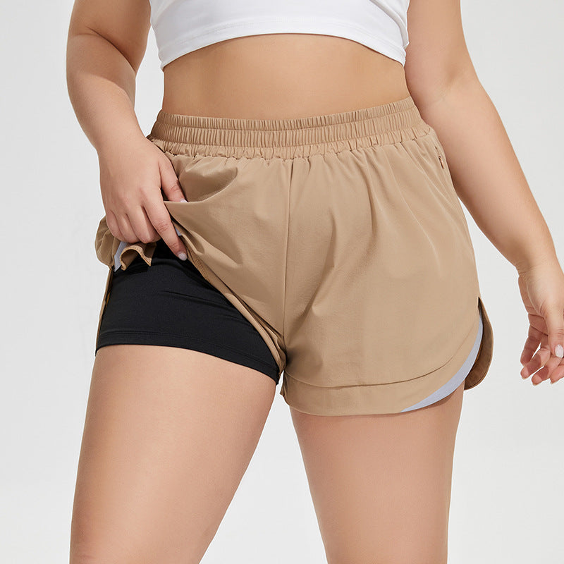 L2952# Women Large Size Shorts