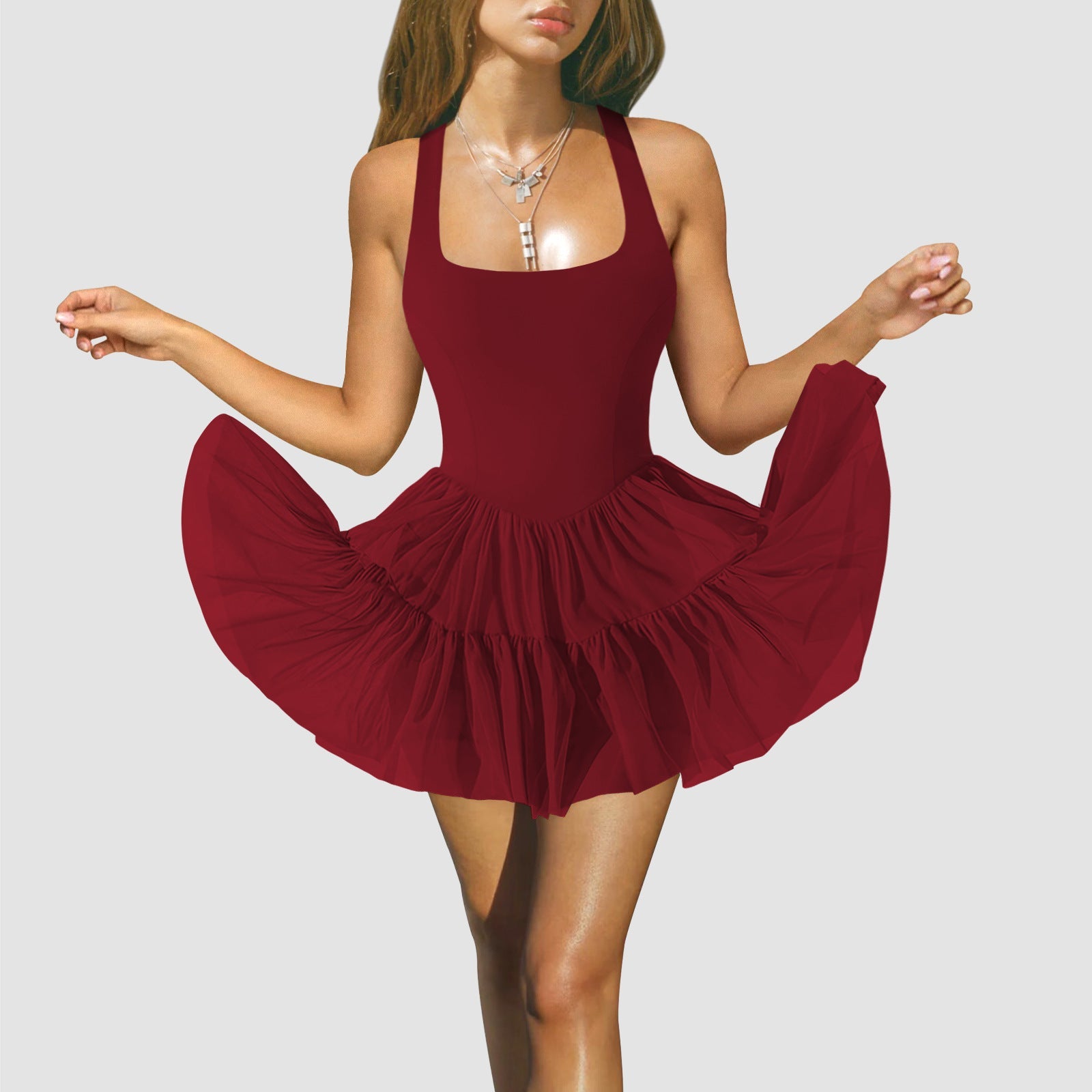L5931#  Women Yoga Skirts
