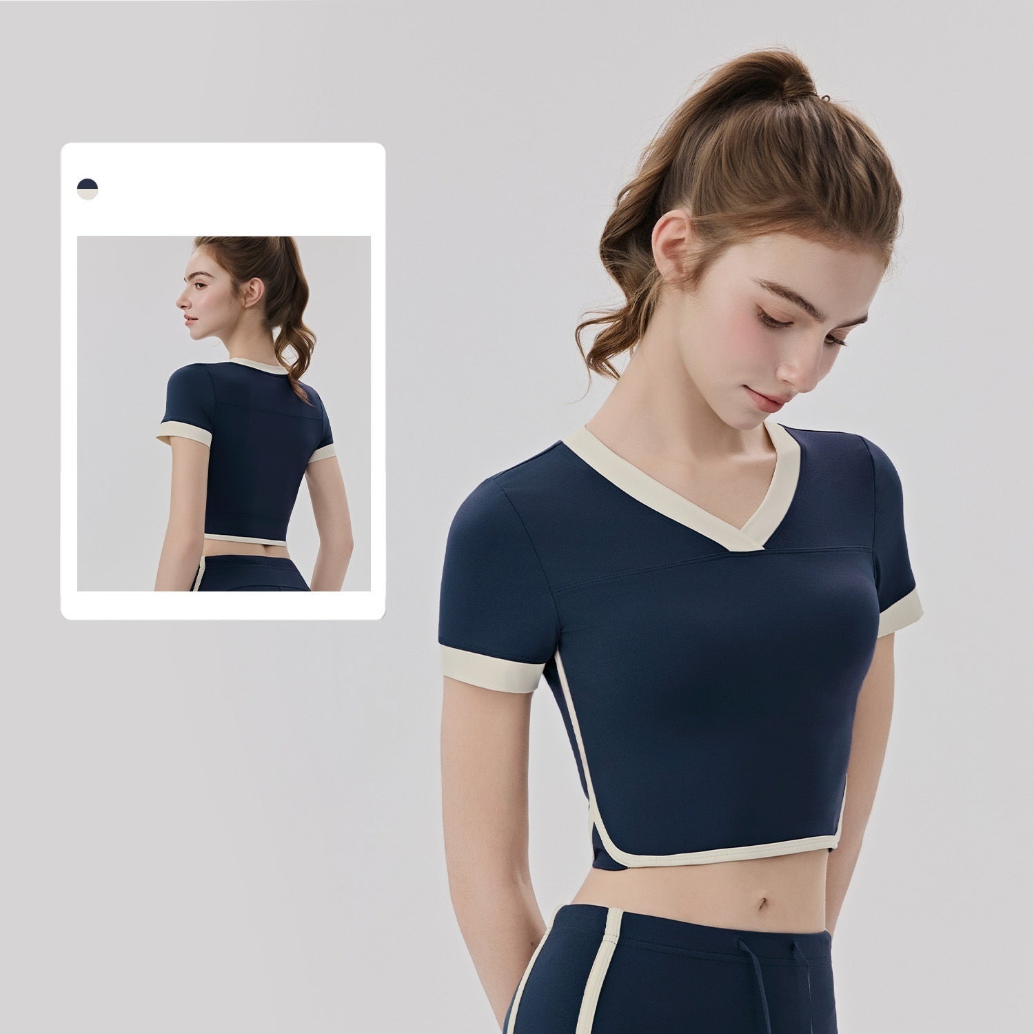 1861# A Women Yoga Shirts Or Shorts