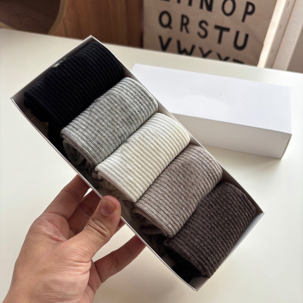 1546# XY A Unisex Socks 5Pairs/lot