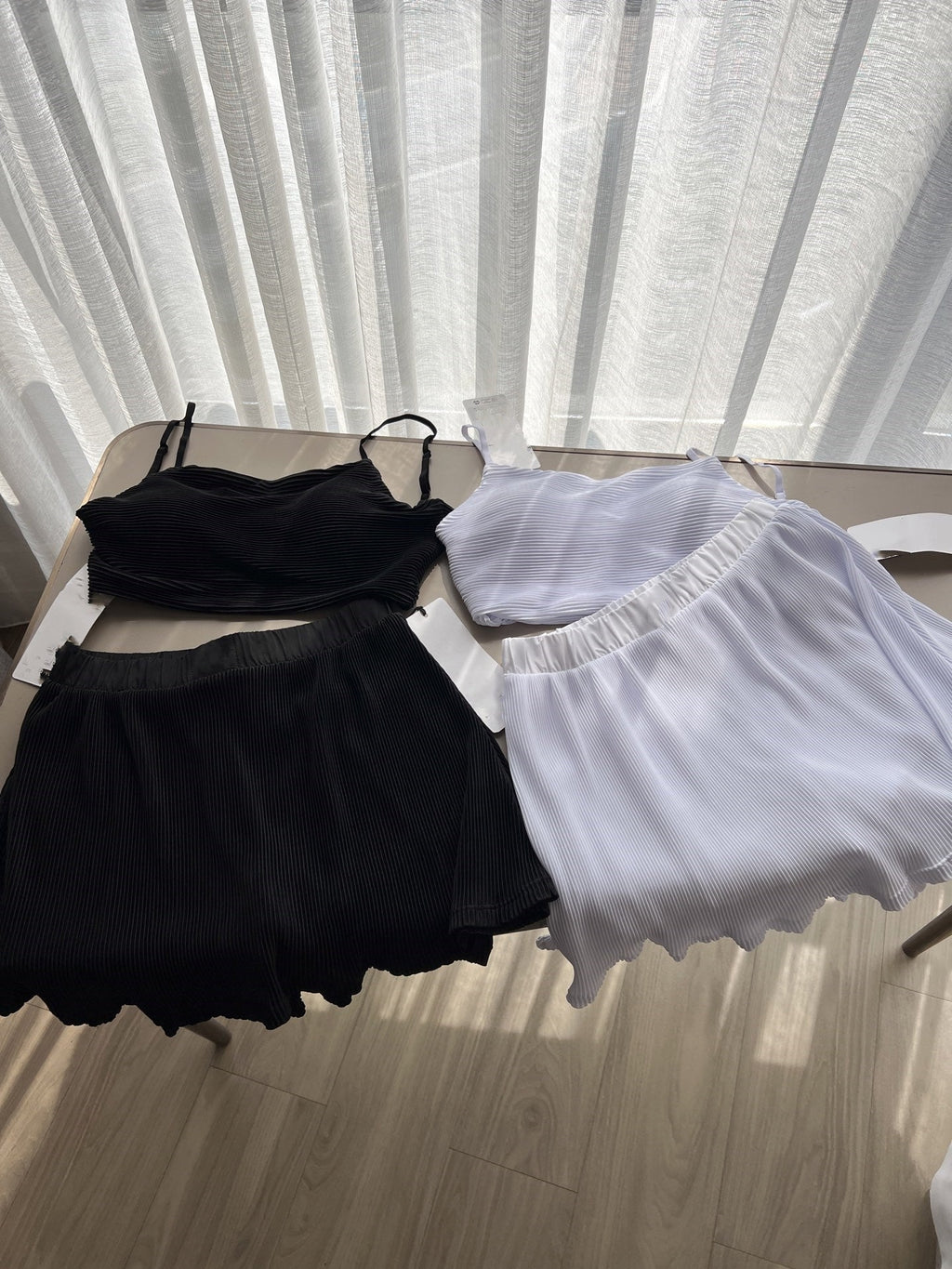 829# A Women Yoga Bra Skirts Set