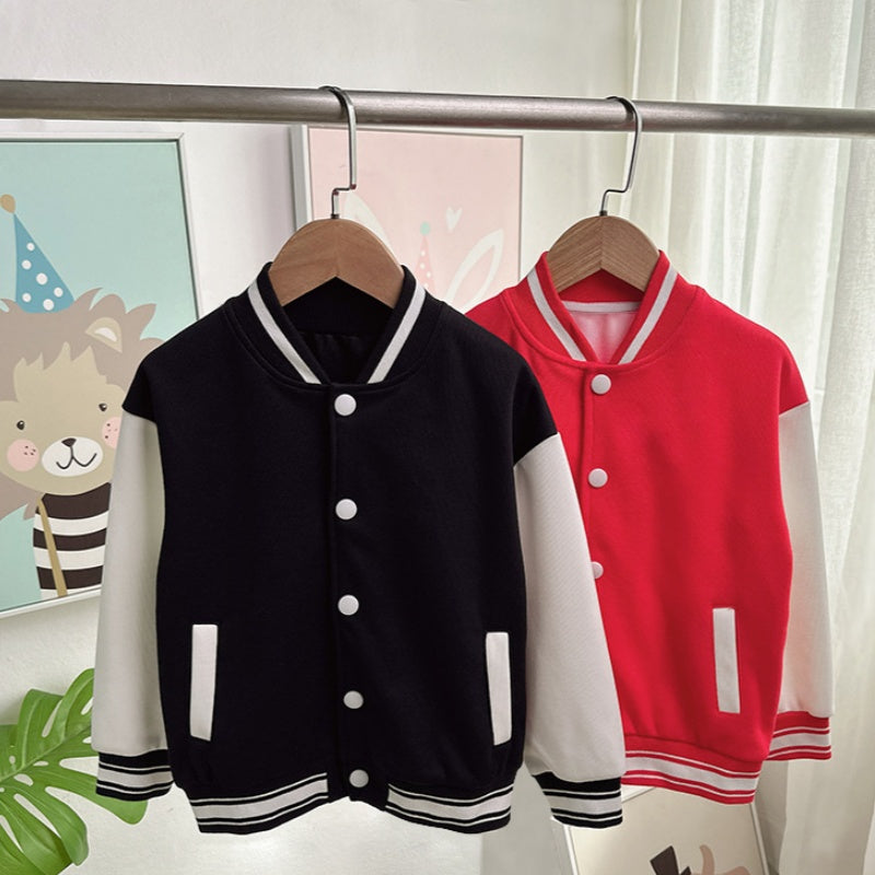 2780#A 3D Silver  Kids Fleece Jacket