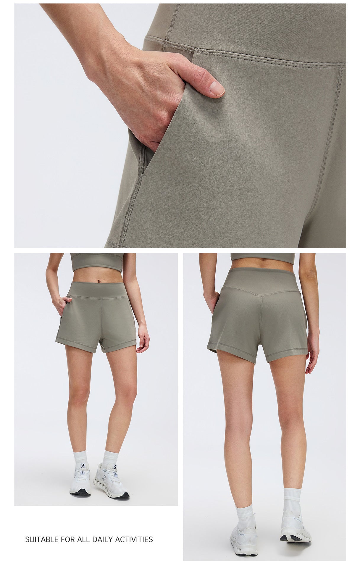 L5787#  Women Yoga Shorts