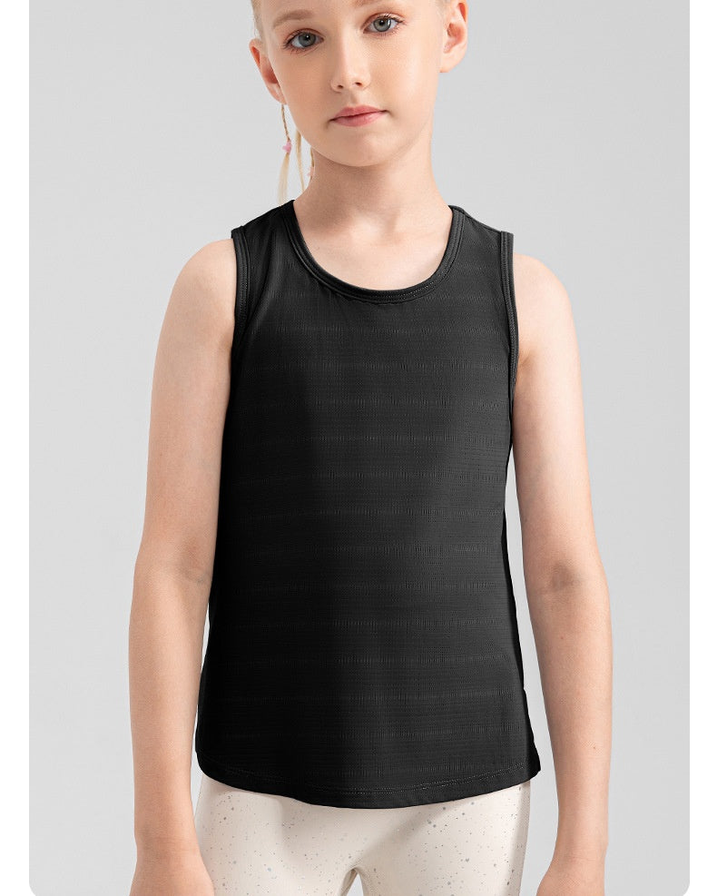 L2829#  Kids Yoga Tank