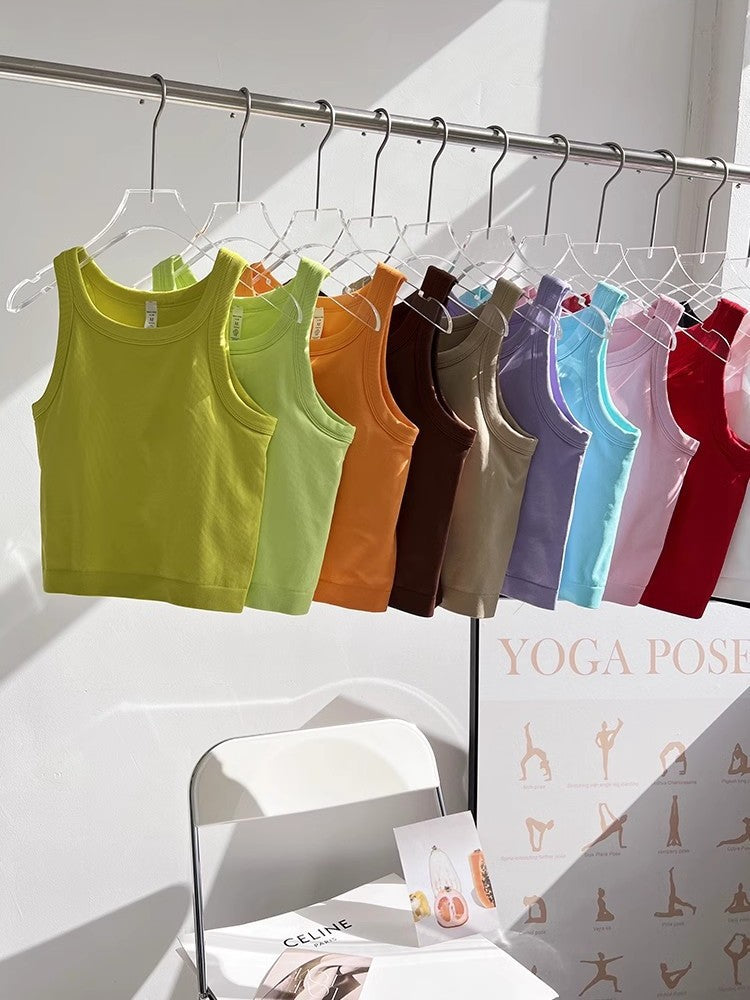 L4187#  Women Yoga Tank