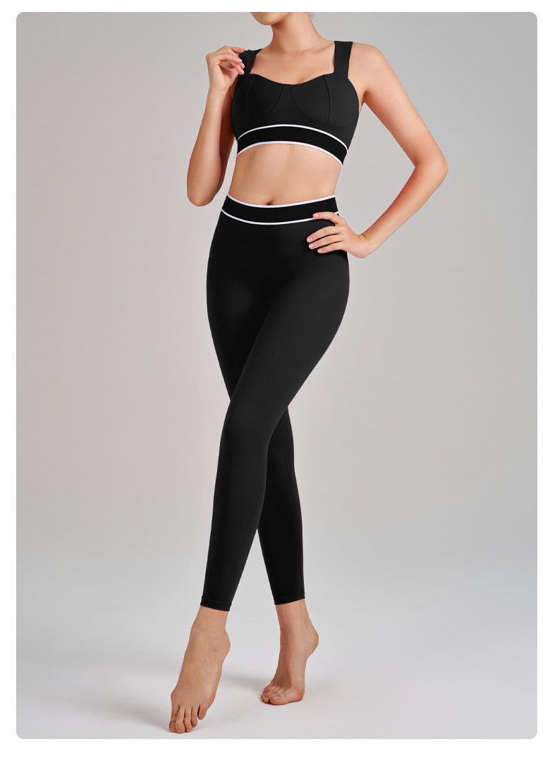 851# A Women Yoga Bra Pants Set