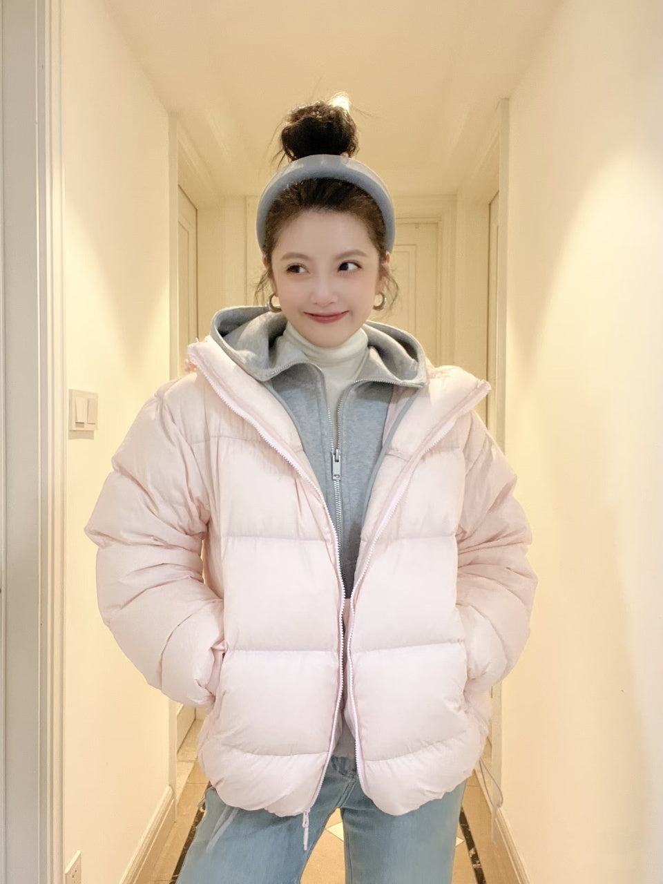 L5287# GX Unisex Down Coat