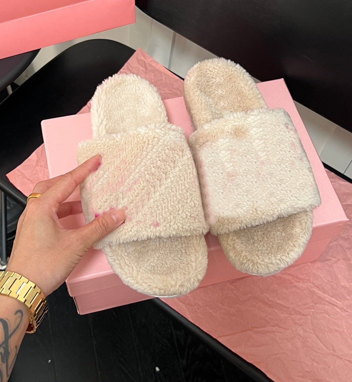 E6466#  Fashion Slipper