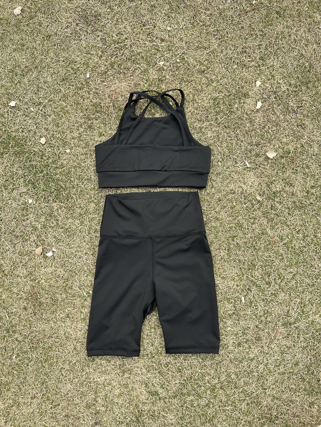 L2238#  Kids Bra and Shorts Set