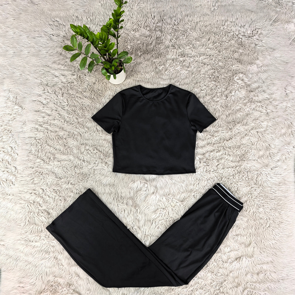 2713# A Women Tank Pant Set
