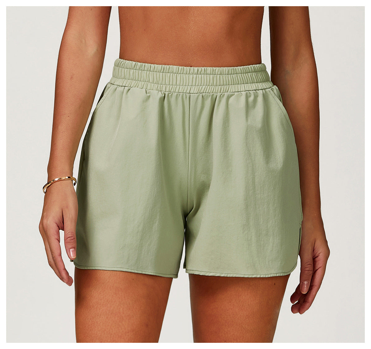 834# A Women Yoga Shorts