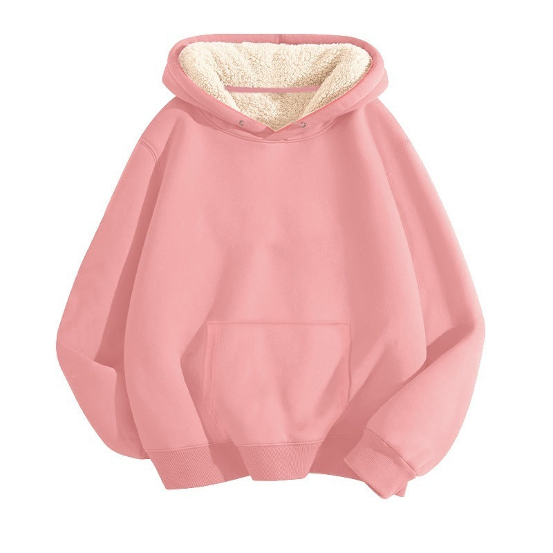 1459# A 3D LOGO Unisex Cotton Velvet Hoodie