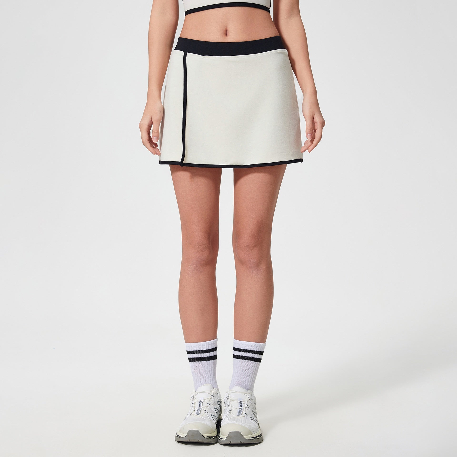 777# A Women Yoga Bra Skirts Set