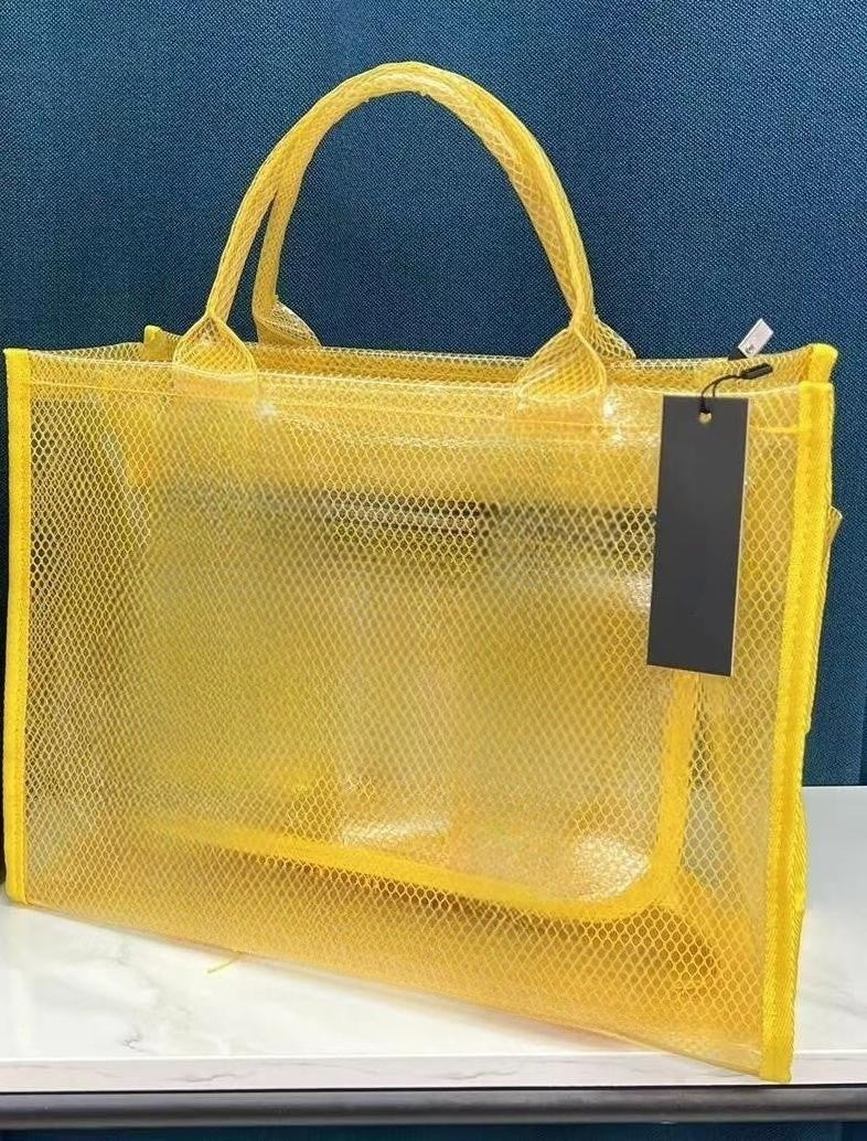 2081# PVC Jelly The Tote Bag