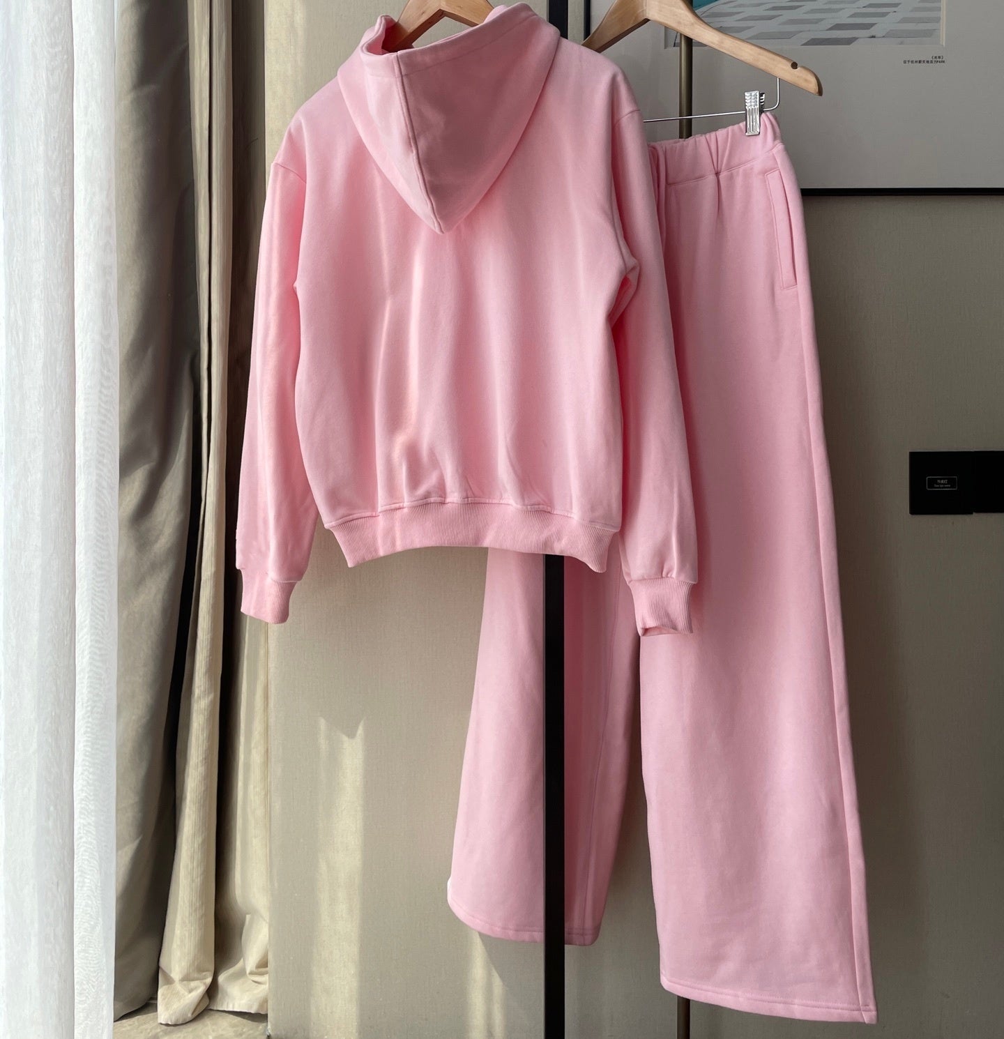 E6575# LOFS Women Hoodies Pants Set