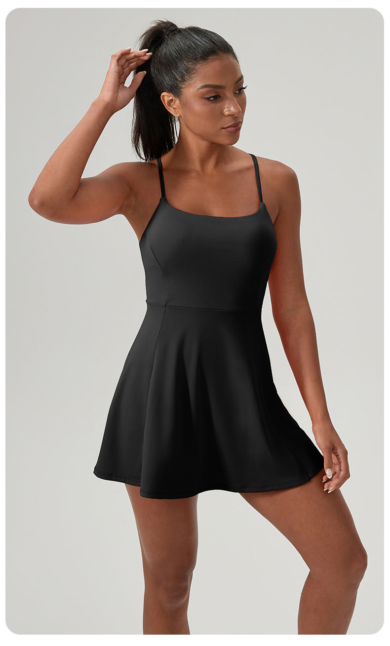 L4436# Women Yoga Dress