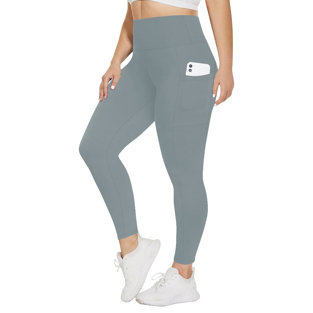 L2844#  Women Large Size Yoga Pants