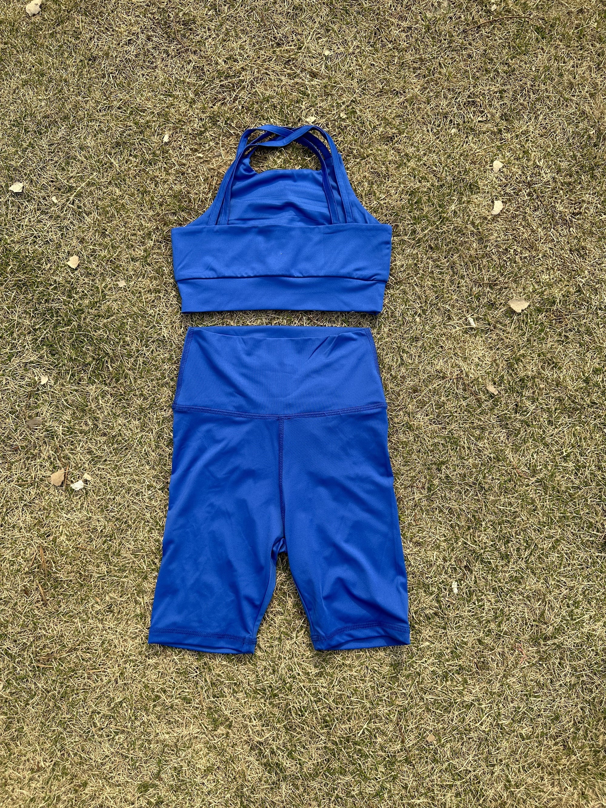 L2238#  Kids Bra and Shorts Set