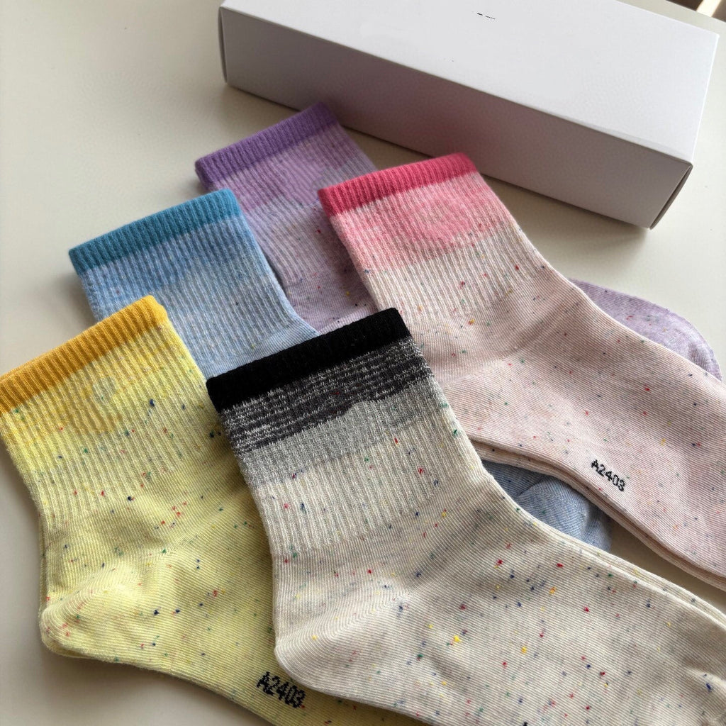 L5390# XY Women Socks 5Pairs/lot