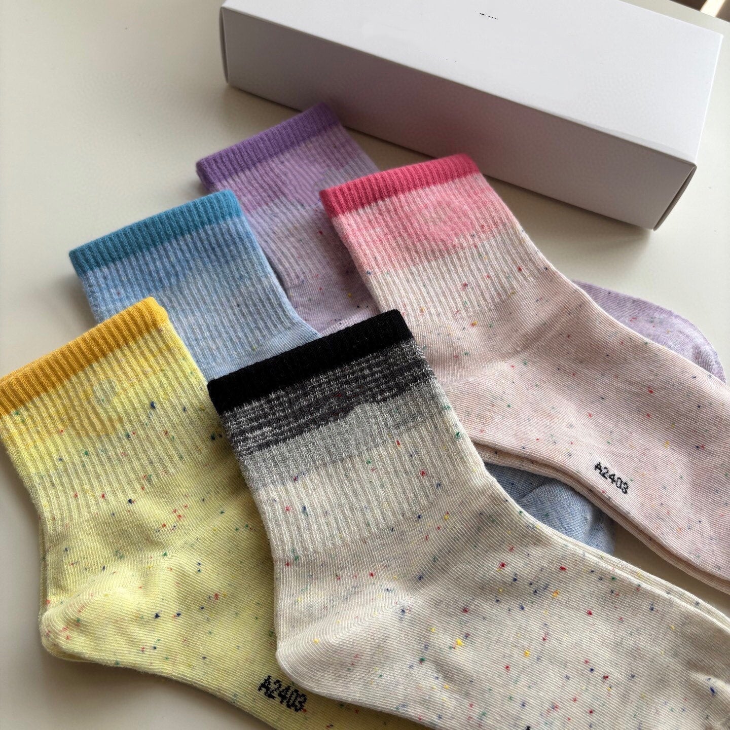 L5390# XY Women Socks 5Pairs/lot